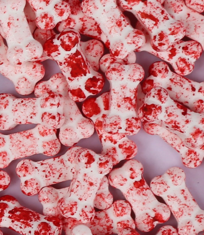 Big Bloody Bone Sprinkles Press Candy