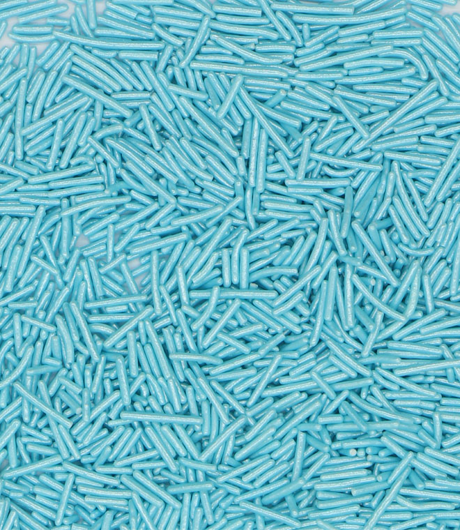 Blue Crisp Jimmies Pearlized