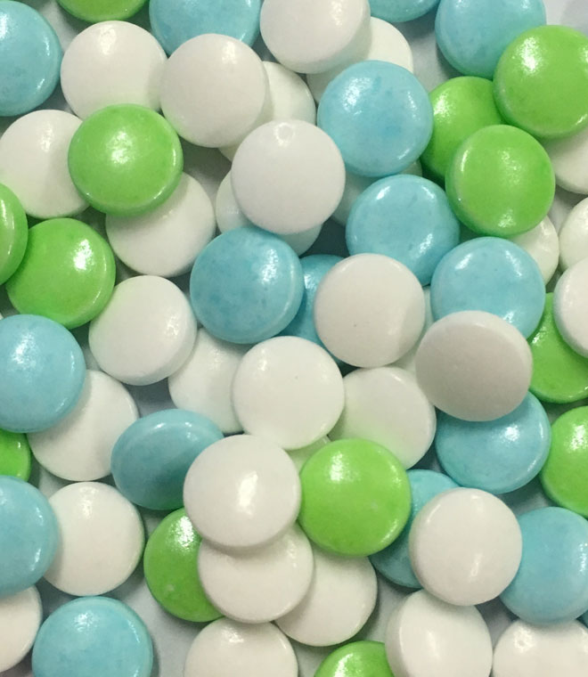 Circle Shape Sprinkles Press Candy