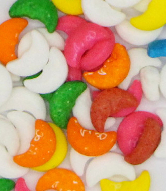 Crescent Sprinkles Press Candy