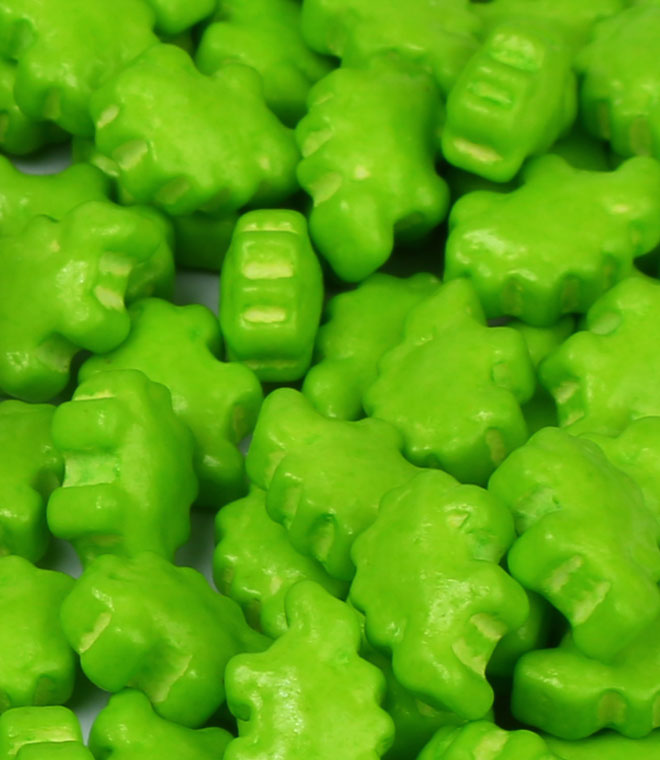 Dinosaur Shaped Sprinkles Press Candy