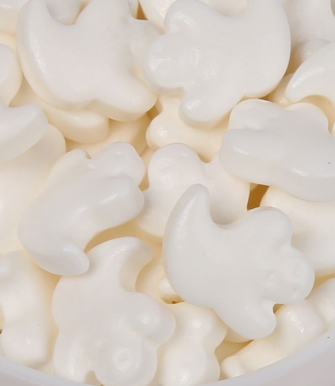 Ghost Sprinkles Press Candy
