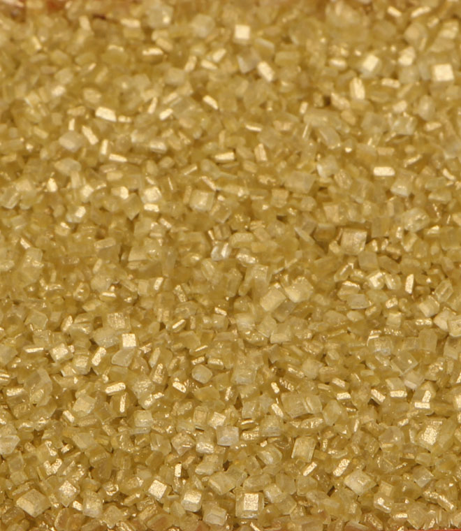 Gold 15 Mesh Sanding Sugar