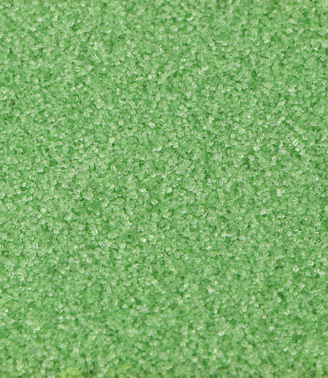 Green 40 Mesh Sanding Sugar