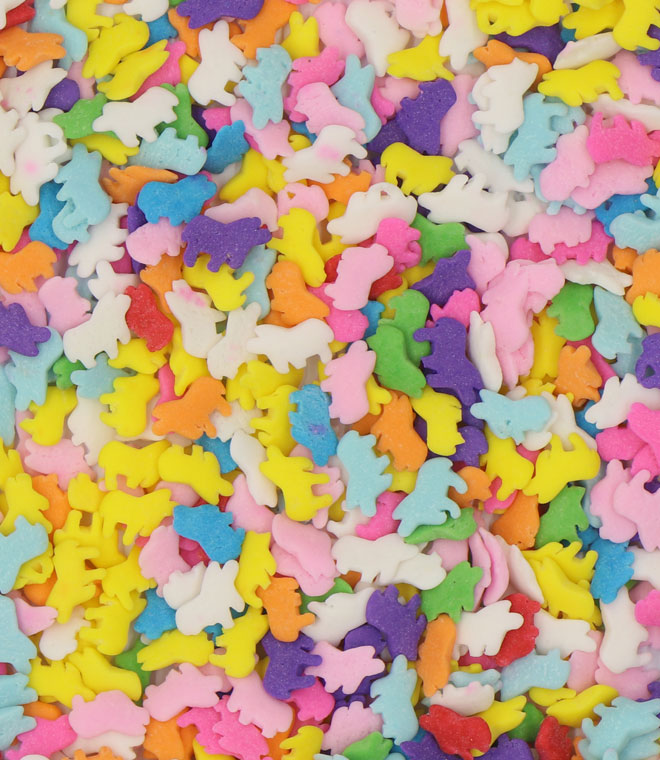 Horse Mixed Color Sprinkles Sequin & Confetti Sprinkles
