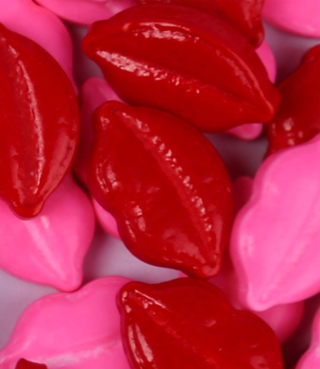 Lips Sprinkles Press Candy