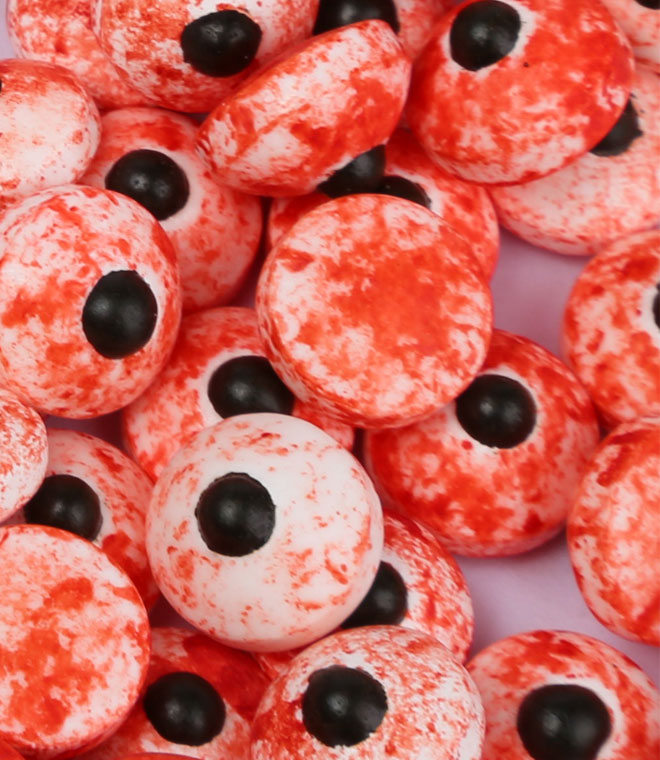 Middle Bloody Eyes Sprinkles Press Candy