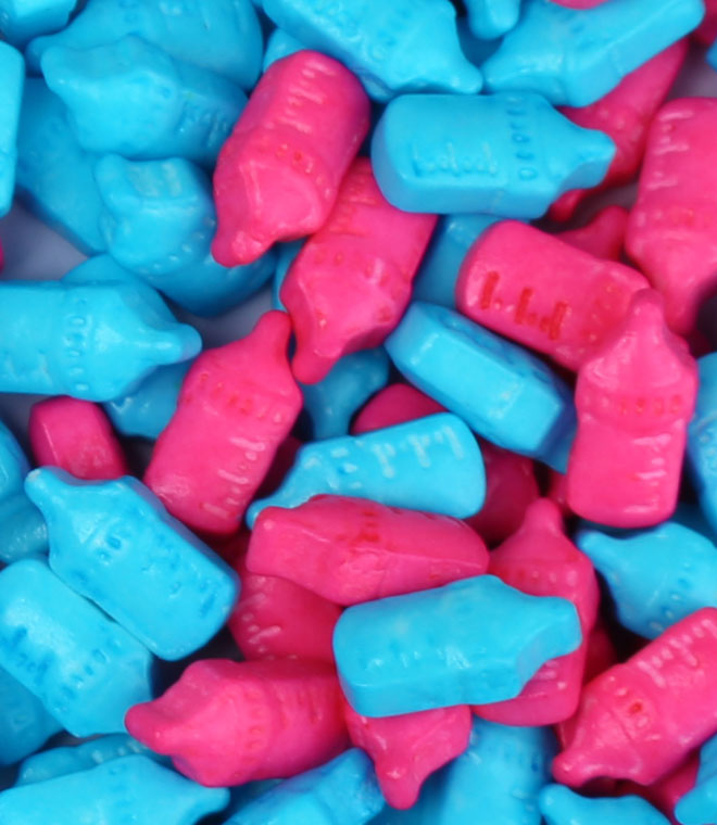 Milk Bottle Sprinkles Press Candy