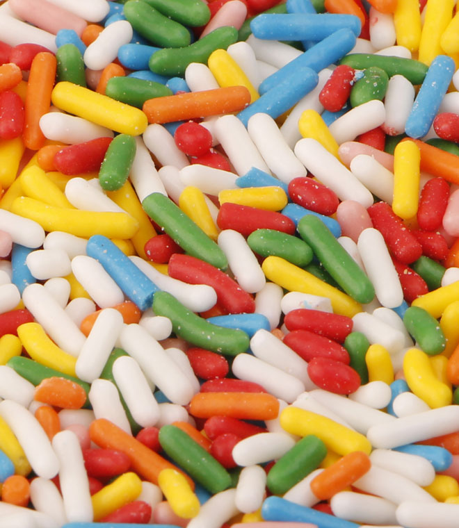 Mix Color Soft Jimmies 10