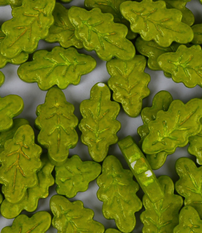 Oak Leaf Sprinkles Press Candy