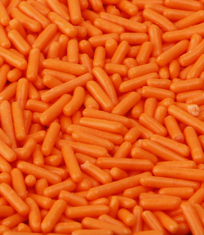 Orange Soft Jimmies
