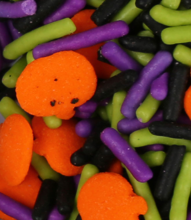 Pumpkin Confetti with Vermicelli Soft Sprinkles Mix
