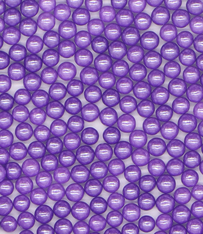 Purple Sprinkles 4mm Pearl