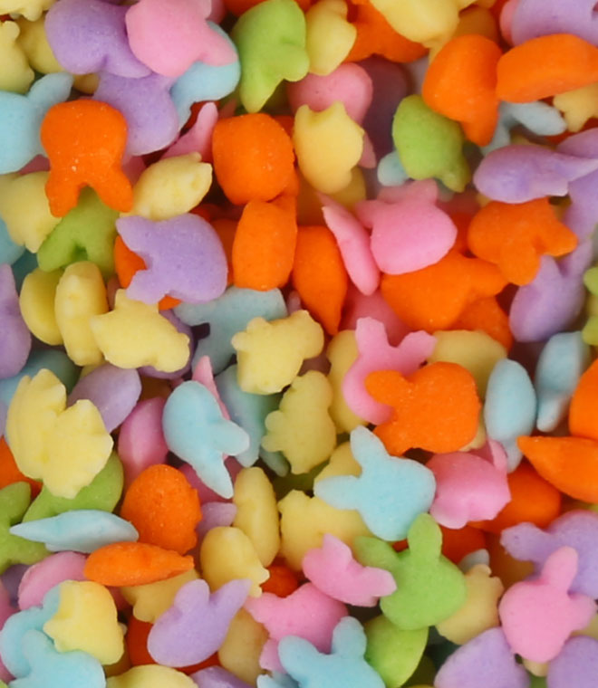Rabbit Sprinkles Mixed Color Sequin & Confetti Sprinkles