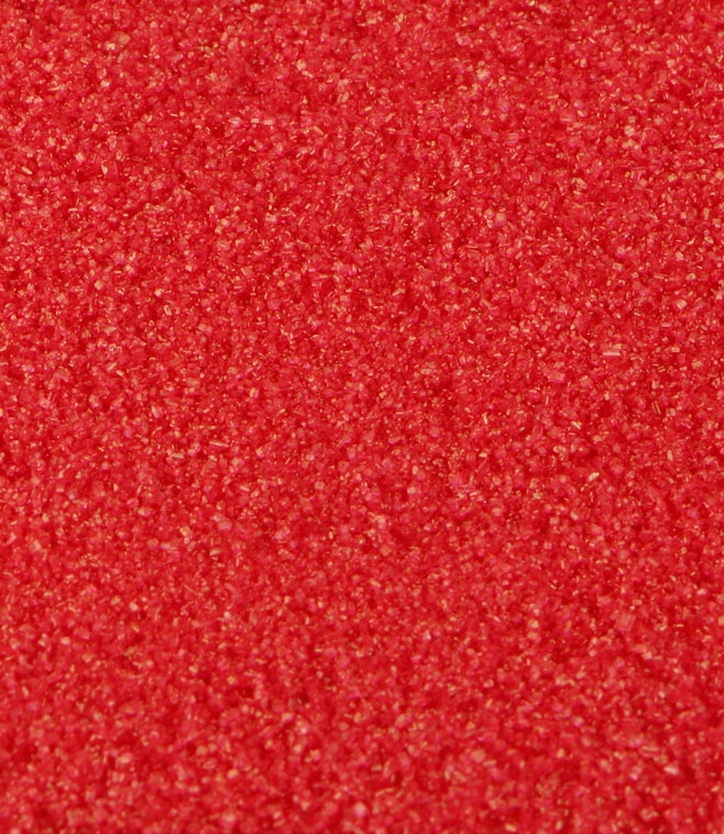 Red 40 Mesh Sanding Sugar