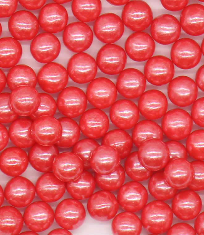 Red Sprinkles 7mm Pearl