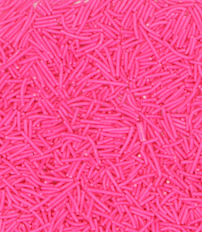 Rose Pink Crisp Jimmies Polished