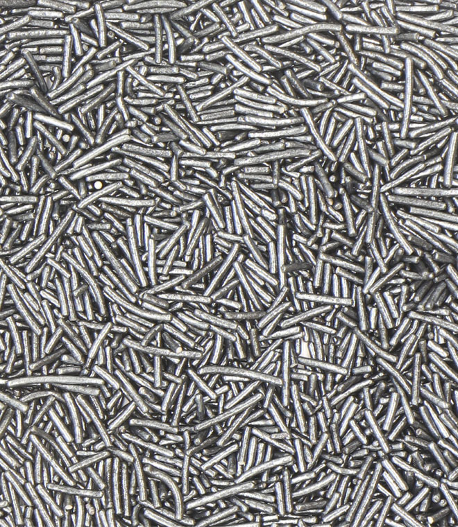 Silver Crisp Jimmies Pearlized