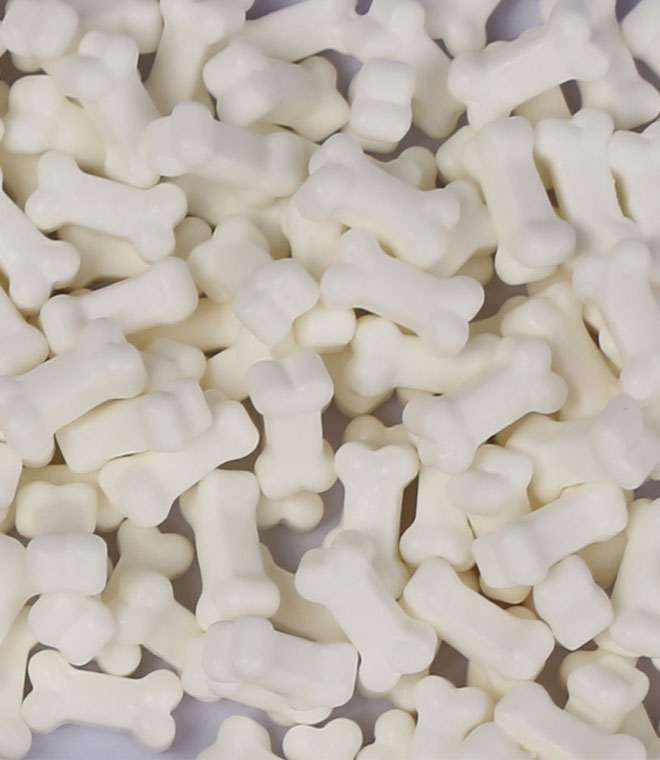 Small Bone Sprinkles Press Candy