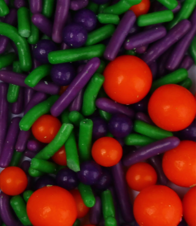 Soft Jimmies With Mix Colors Sugar Pearls Sprinkles Mix