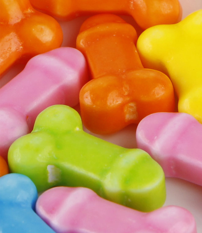 Testicular Sprinkles Press Candy