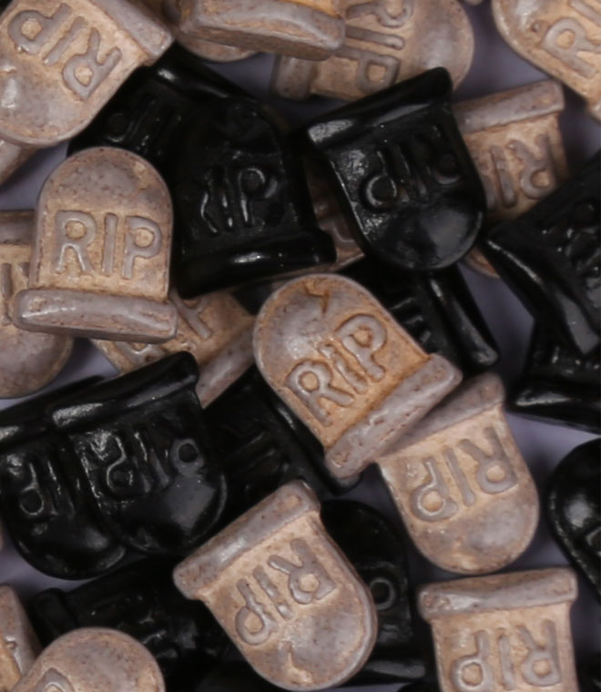 Tombstone Sprinkles Press Candy