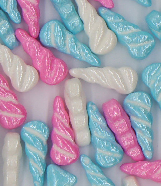 Unicorn Horn Sprinkles Press Cnady