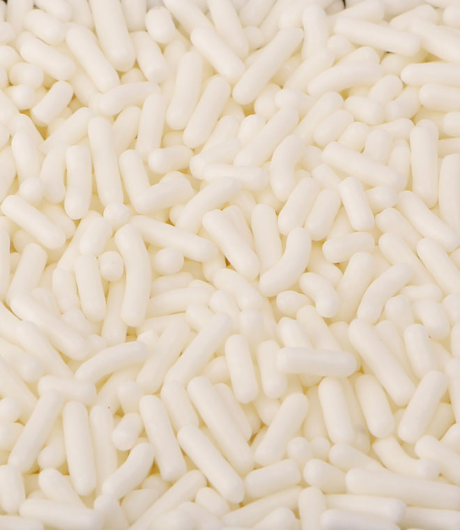 White Soft Jimmies